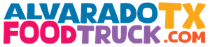 Logo for Alvarado, TX Food Truck: blue 